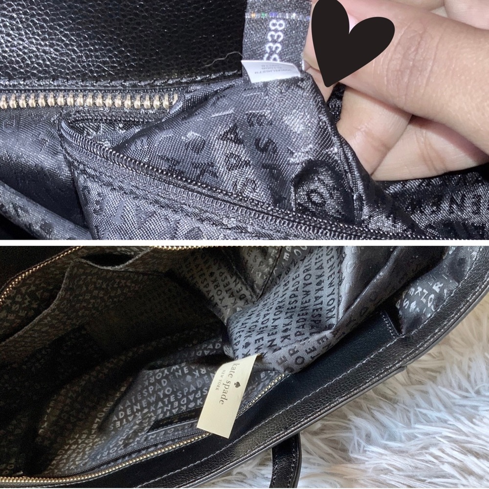 SOLDKate Spade Yvonne Patterson Drive Leather Tote - Picture 6 of 7